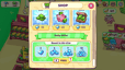 Monkey Mart shop screen showing cash bundles and a daily diamond offer