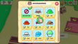 Monkey Mart accessories menu showing hats available for the monkey character